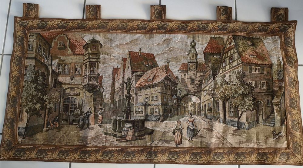 Scene de la Vie Seignuriale - Autres Médiévales - Tapisseries murales - Mille Fleurs Tapestries
