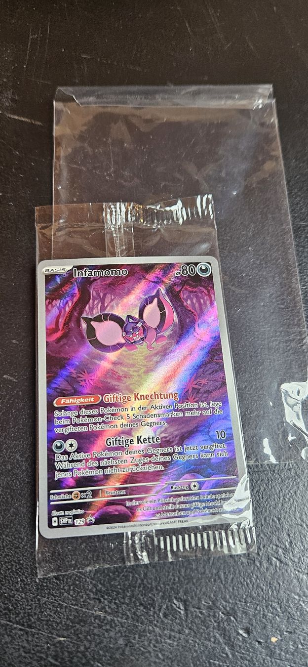 Pokémon Carte collezionabili: Infamomo 129 Promo sealed - DE – Nuovo e nell'imballaggio originale da Belp venduto da Ginus85