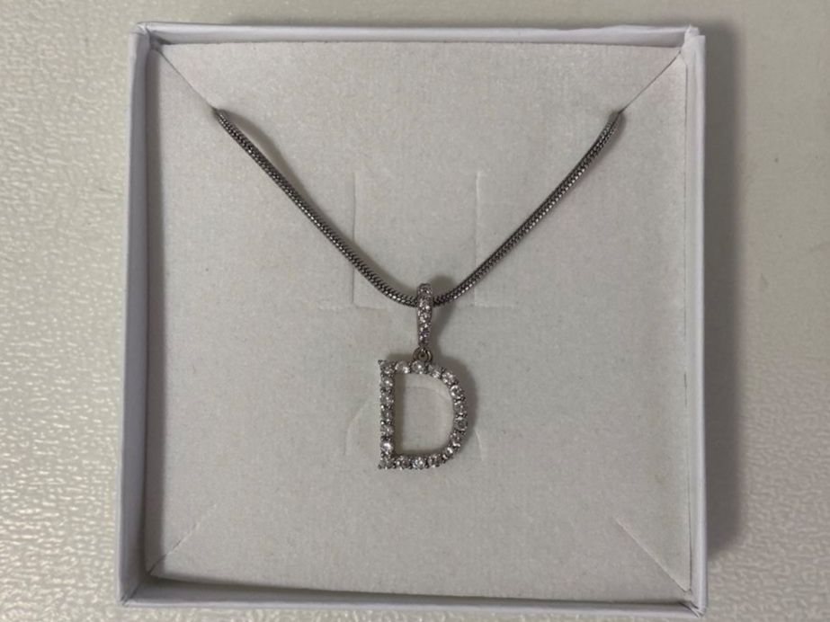 Catenine: Silberkette mit Buchstaben Anhänger "D" – Nuovo e nell'imballaggio originale da Zürich venduto da dedasiba 4