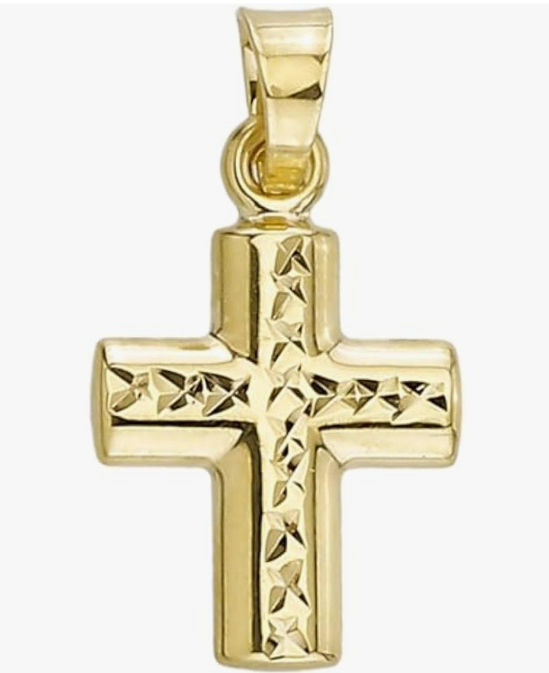 Ciondoli: 14k kruzifix Mit S925 Silber boxkette – Nuovo e nell'imballaggio originale da Hemmental venduto da Goldwelt