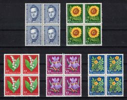 Pro Juventute 1961 im 4er-Block, postfrisch **