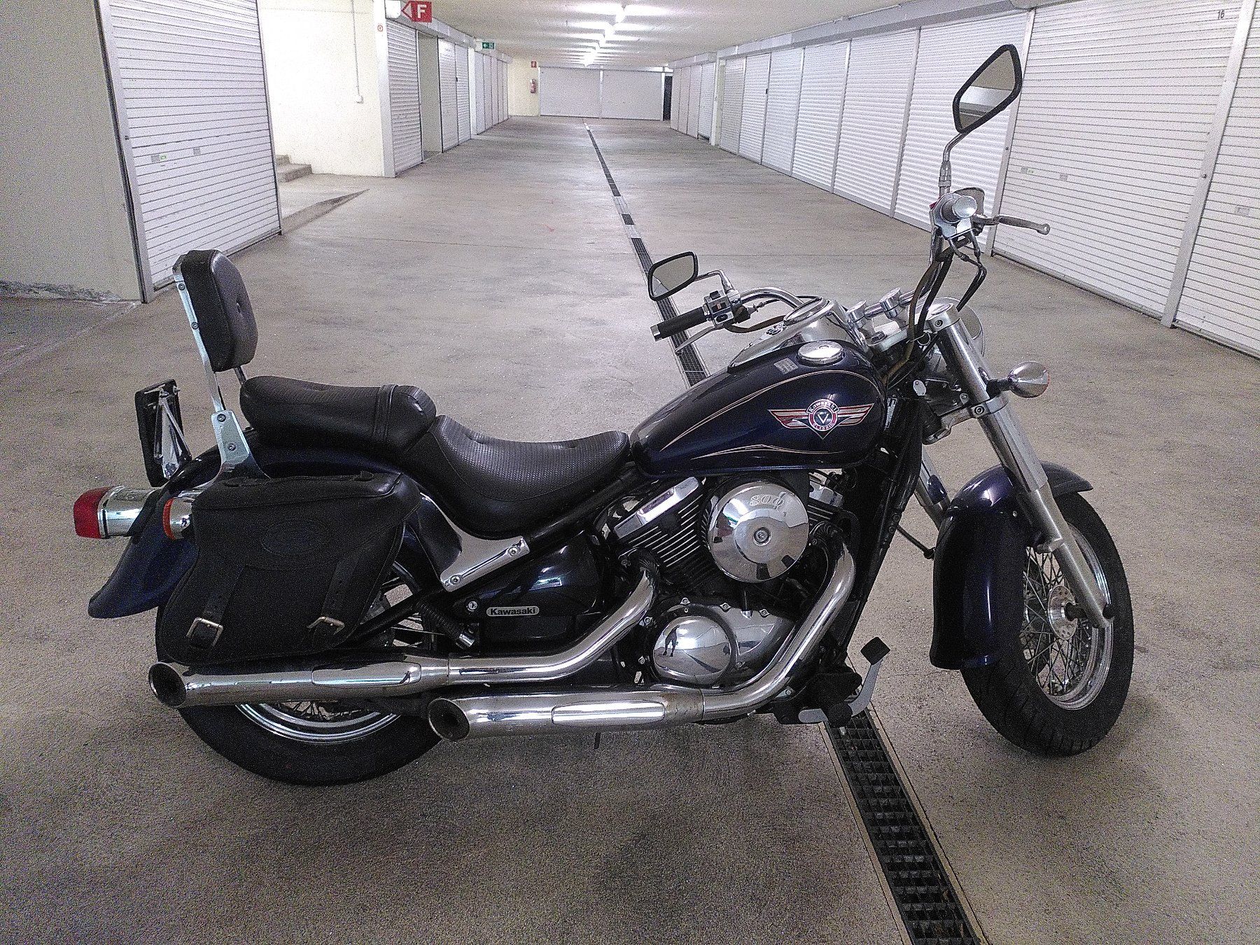 Kawasaki Chopper: Kawasaki VN800 Classic – Usato da Düdingen venduto da vollkornbrot 3