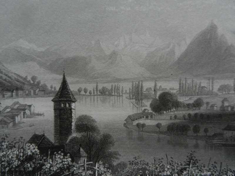 Gravures: Thun Berner Alpen – D'occasion à Risch par Rischli15 1