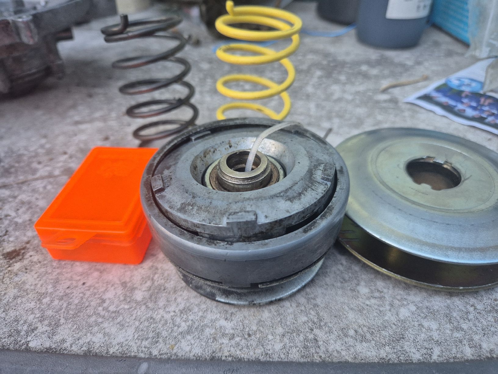 Piaggio Parti ricambio per ciclomotori: Piaggio Ciao Variomat Set original + Malossi Tuning – Usato da Medeglia venduto da uls_w5qc 1