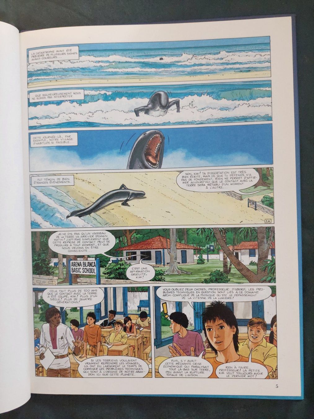 Fumetti: Leo / Aldébaran T.1 La Catastrophe EO 1994 TBE- – Usato da Genève venduto da Blu_BD 6