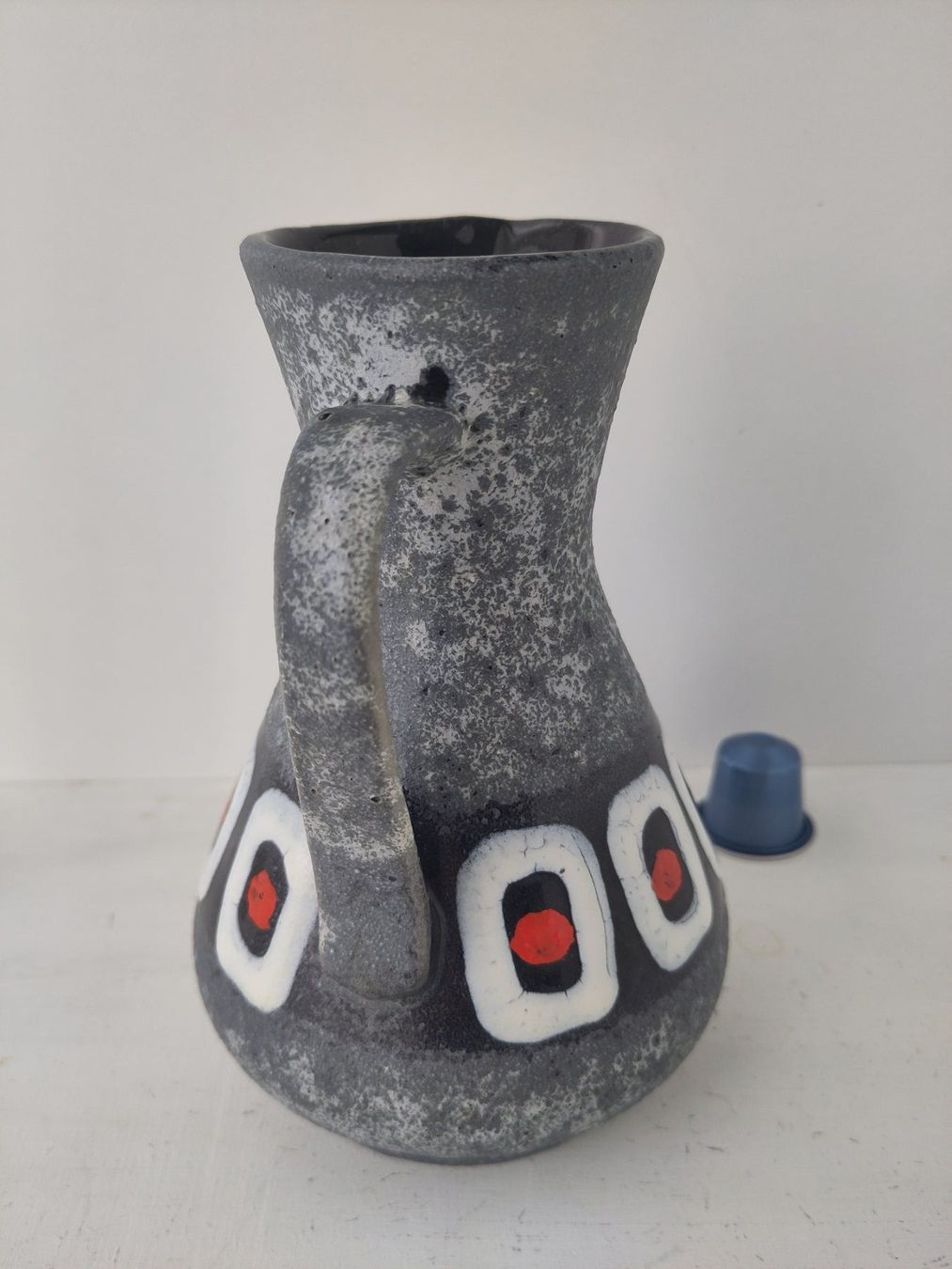 Vasi & Recipienti: JASBA Keramik Vase 218-18 "Form & Farbe" 60er – Usato da Pfäffikon ZH venduto da rabali 2