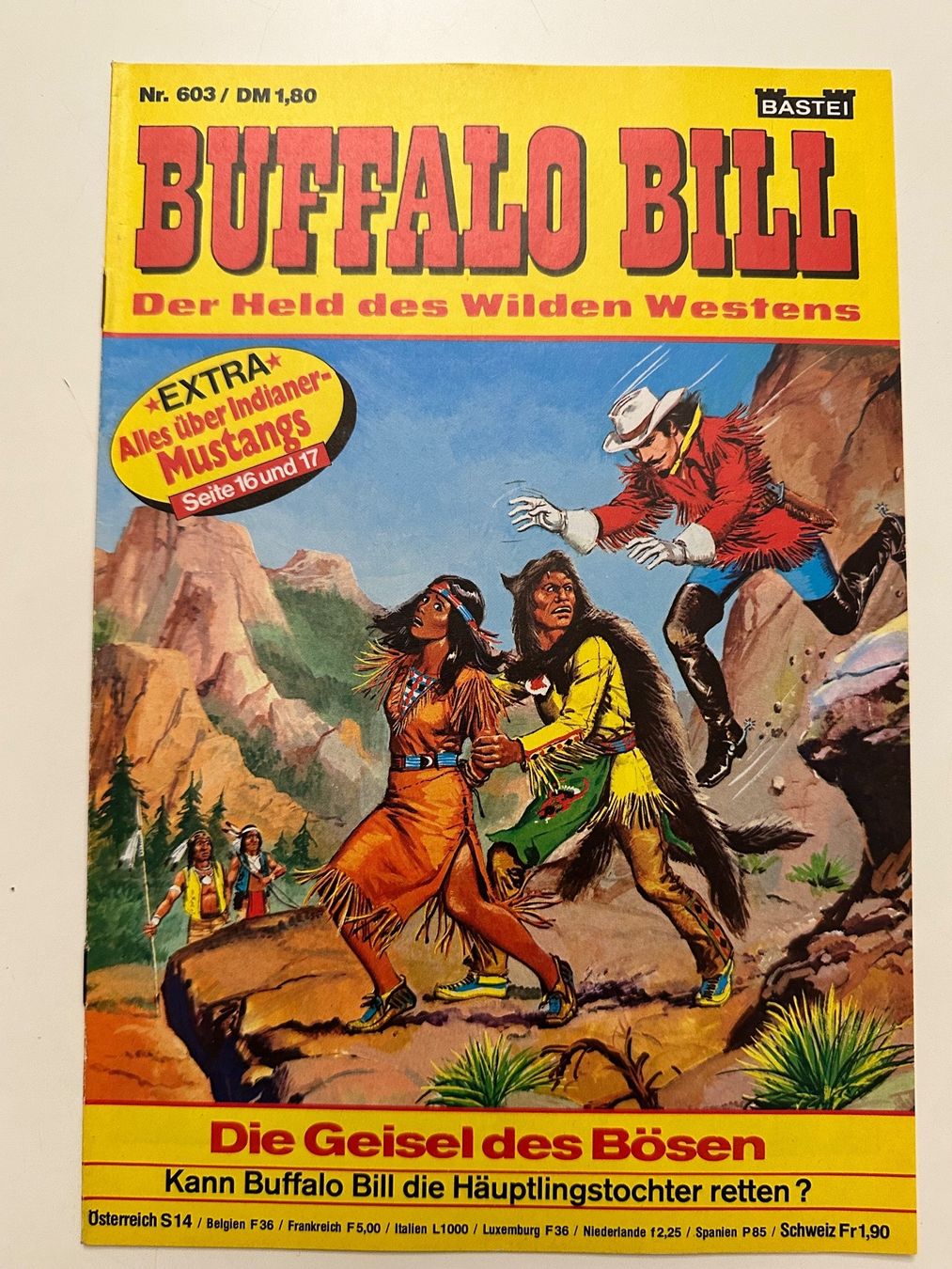 Fumetti: BUFFALO BILL NR. 603 ZUSTAND 1 – Usato da Münsingen venduto da Ganjam