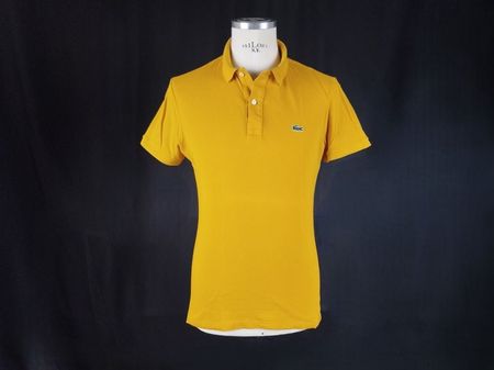 LACOSTE Polo Hemd gelb Gr. SLIM FIT | FR 4 | US M