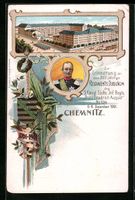 Litho Ganzsache PP15C32: Chemnitz, Kaser