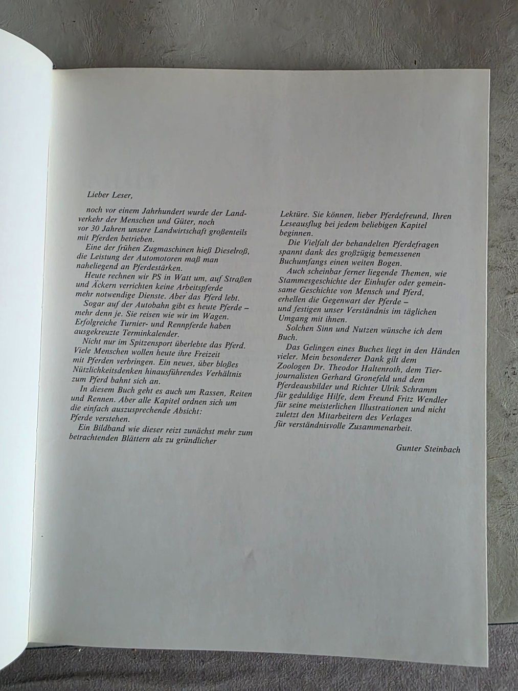 Libri: Das grosse Buch der Pferde - Gunter Steinbach - 1985 – Usato da Walterswil BE venduto da Lonitti 5