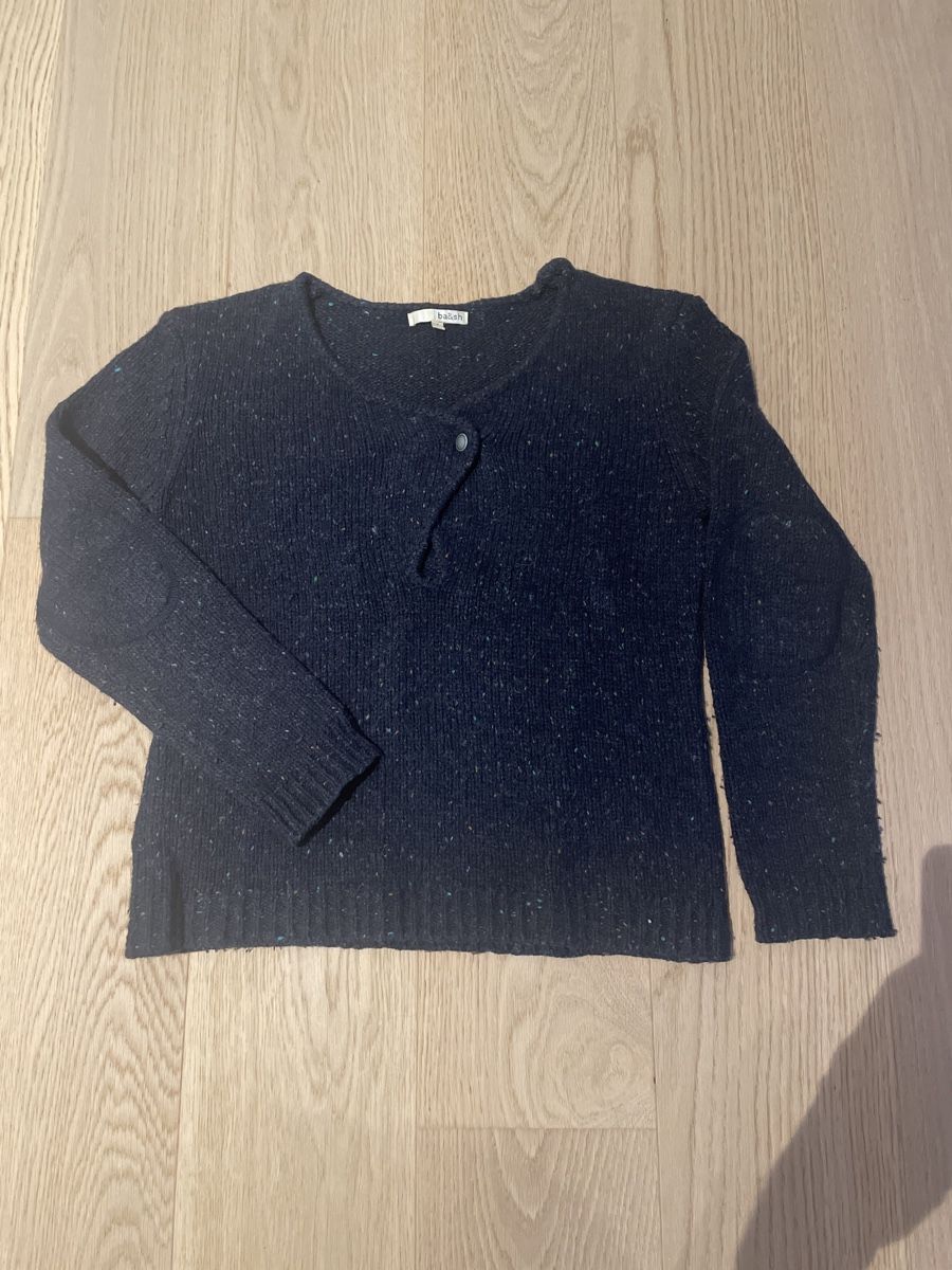 Ba&Sh Pulls & Sweat-shirts: Ba&sh Strickpullover, dunkelblau – D'occasion à Bellach par Kirtap21