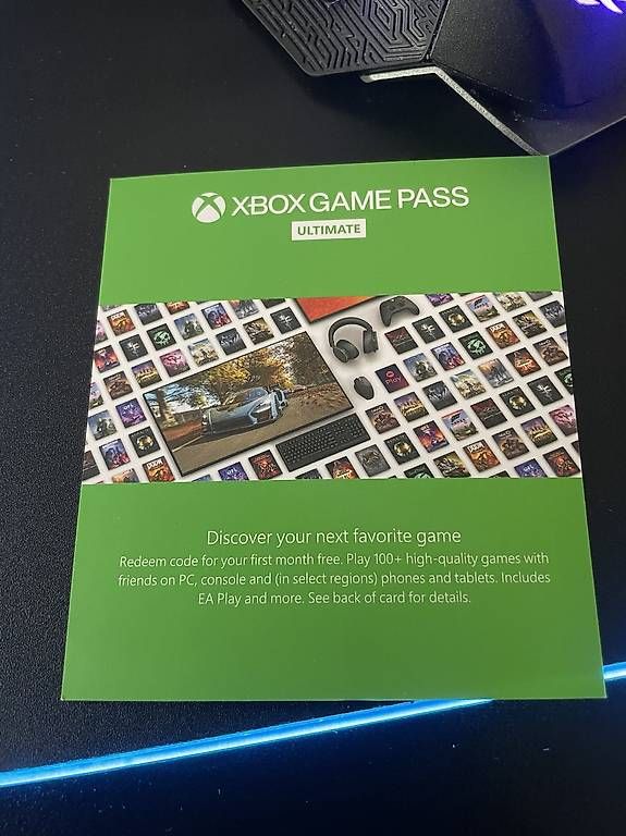 Spiele: 1 Monat Xbox Game Pass Ultimate  – Gebraucht aus Basel von yag2ru