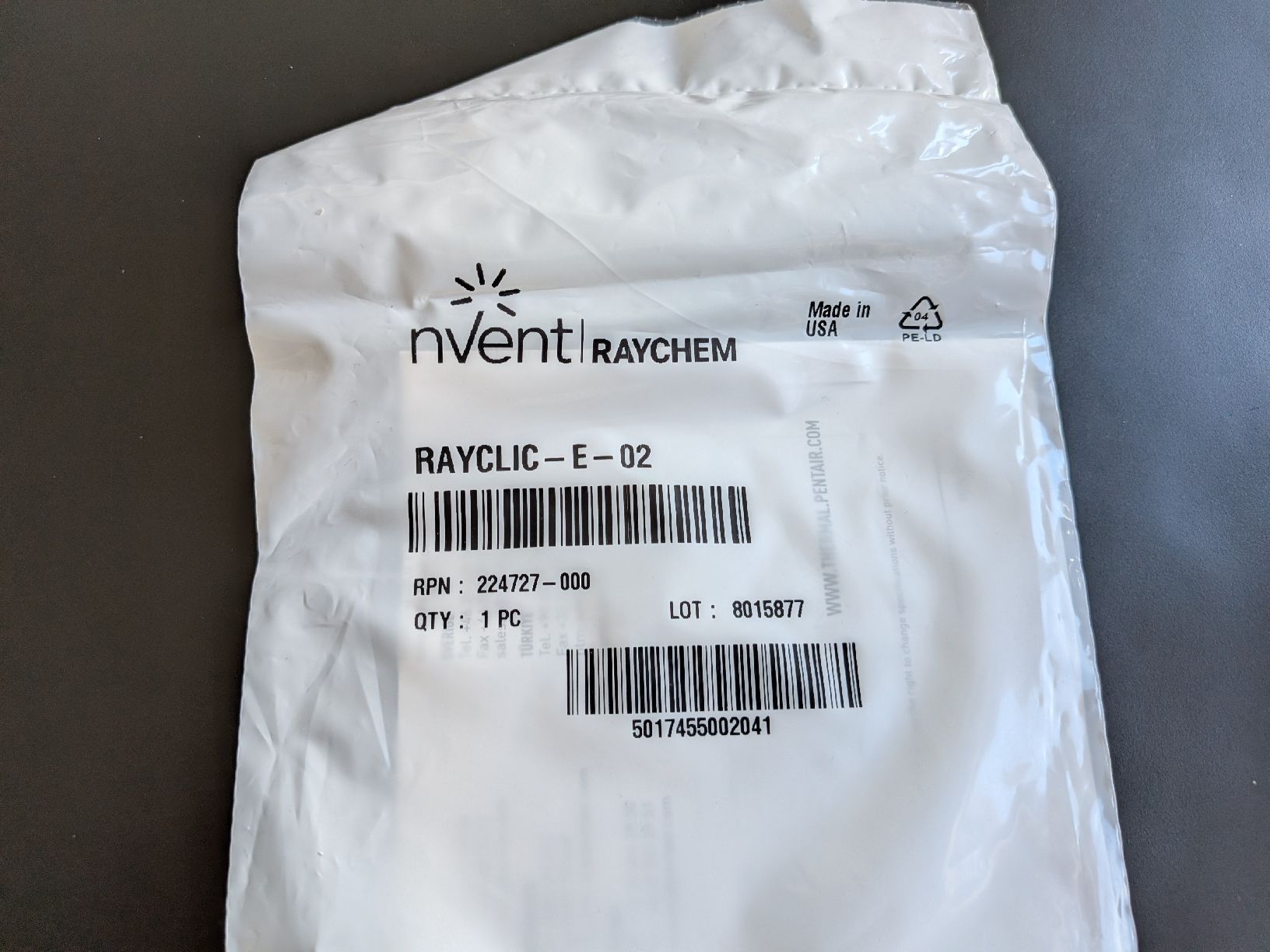 Radiatori: Raychem RayClic-E-02 Begleitheizband Endabschluss – Nuovo e nell'imballaggio originale da Amlikon-Bissegg venduto da Bine11 1