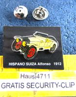 HISPANO SIUZA ALFONSO 1912 AUTO PIN GLASIERT m,SECURITY-CLIP