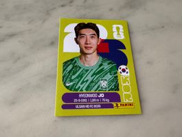 Panini FIFA Fussball WM 2026 Sticker Hyeonwoo Jo KOR 2