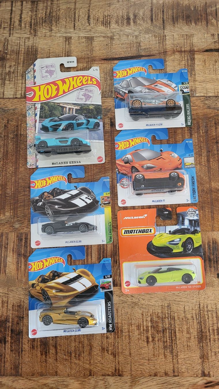 Hot Wheels Modellini d'auto: Hot Wheels Matchbox McLaren  Autos  NEU – Nuovo e nell'imballaggio originale da Jona venduto da mjo_f5t2