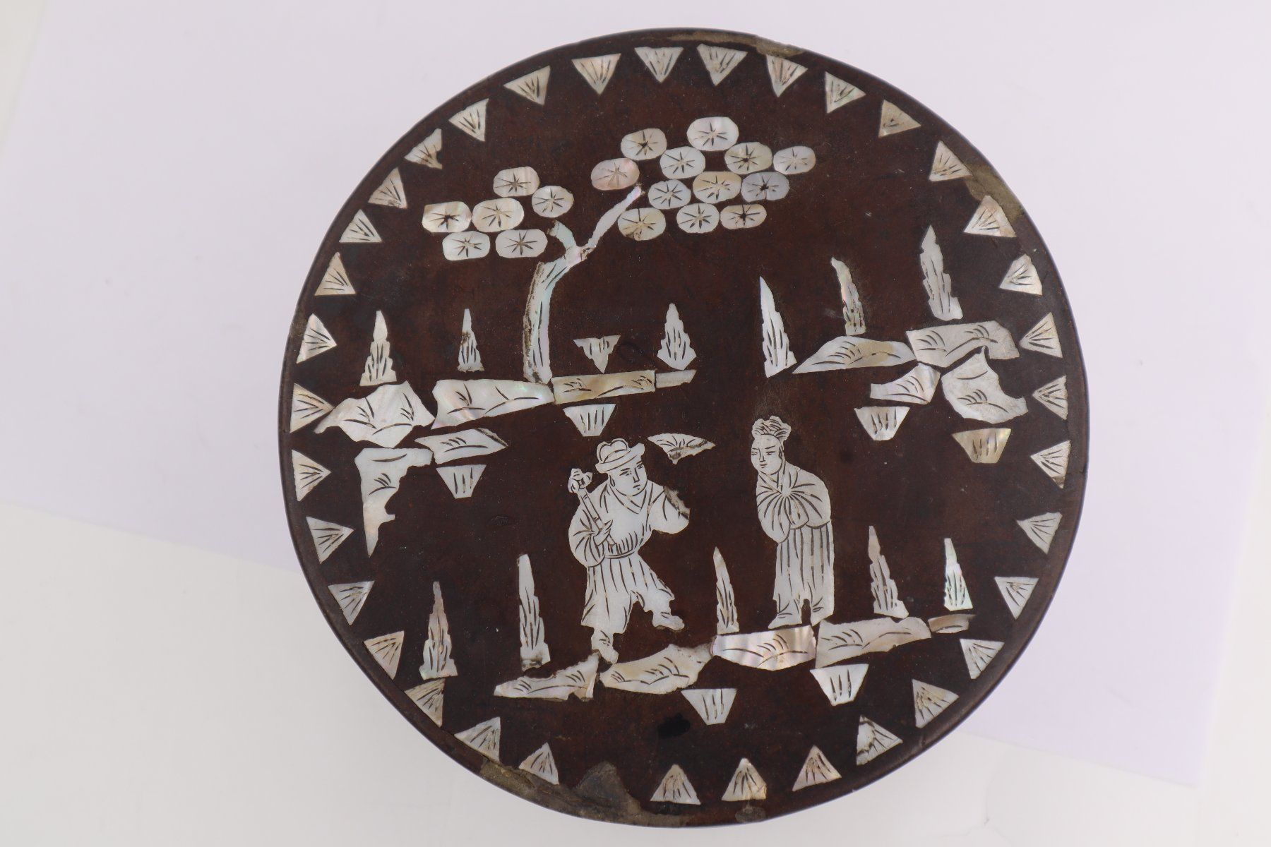 Dosen: Antike Chinesische Box inlaid Perlmutter China Perlmutt – Gebraucht aus Baden von TellsKuchenhaus 1