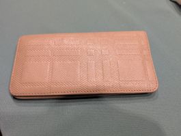 Burberry Portemonnaie Leder beige langer Zustand gut