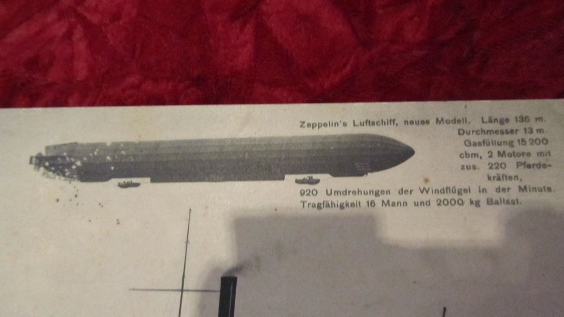 Cartoline postali: Zeppelin und Dampfschiff – Usato da Bischofszell venduto da Joachim-115 1