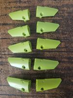 lego 63383 et 63391 lot de 10 pièces Lime Technic, Panel