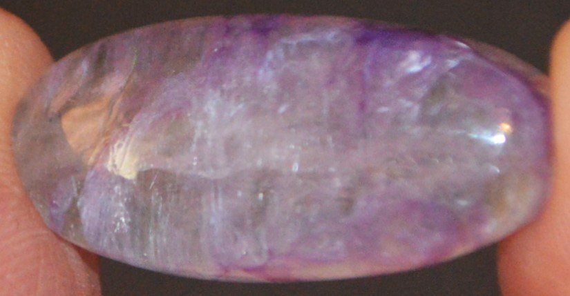 Pietre preziose: Cabochon L-730 – Charoit Edelstein - 30x13mm – Nuovo e nell'imballaggio originale da Goldiwil (Thun) venduto da han_v5b7 2