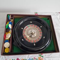 Vintage-Roulette-Set mit Zubehör