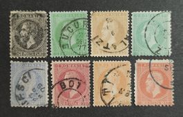 Rumänien 1872-79, Prinz Carol, LoT gestempelt