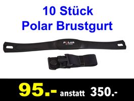 🔴 Brustgurt POLAR 10x Stück T31  /123C