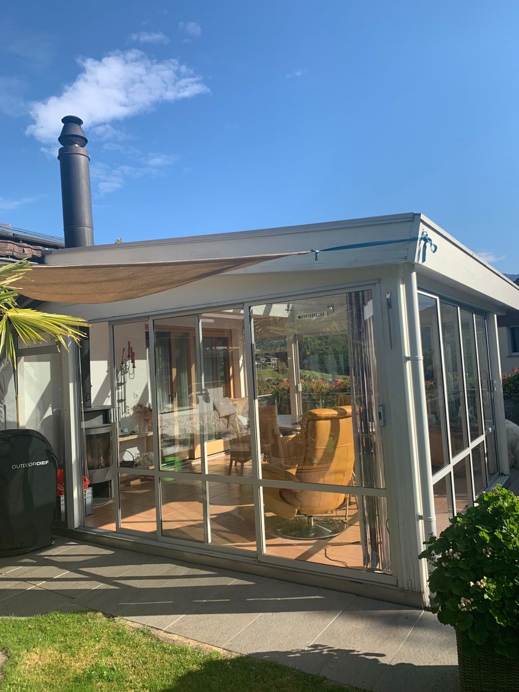 Wintergarten im top Zustand zu Verkaufen (Gebraucht) in Oberschan für CHF 3800 – nur Abholung auf Ricardo kaufen