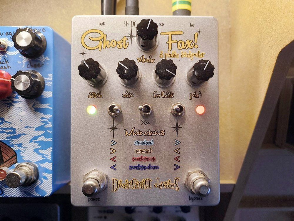 Musikinstrumente: Dwarfcraft Devices Ghost Fax! Phaser Pedal – Gebraucht aus Knonau von der_Alexan