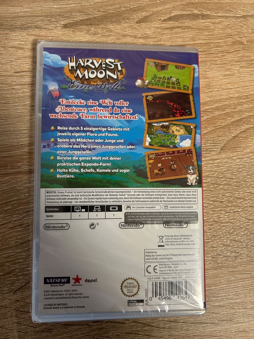 Nintendo Giochi: Harvest Moon Eine Welt Nintendo Switch NEU – Nuovo e nell'imballaggio originale da Gasel venduto da Doraemon88 1