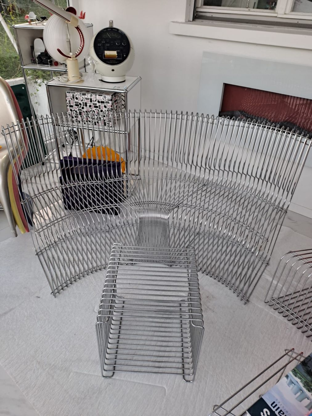 Set di tavolo e panche: Verner Panton Pantonova – Usato da La Neuveville venduto da austinpowers70 4