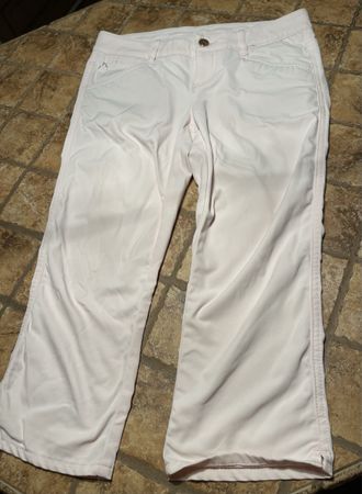 Alberto Golf Pantaloni Capri Donna Rosa Taglia 32