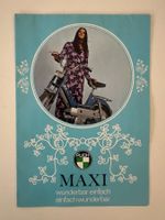 Original Puch Maxi Prospekt – mit Poster innen. Einzelstück!