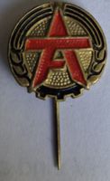 Abzeichen Arbeiterfestspiele  "A" rot/gold, DDR Zeit rar