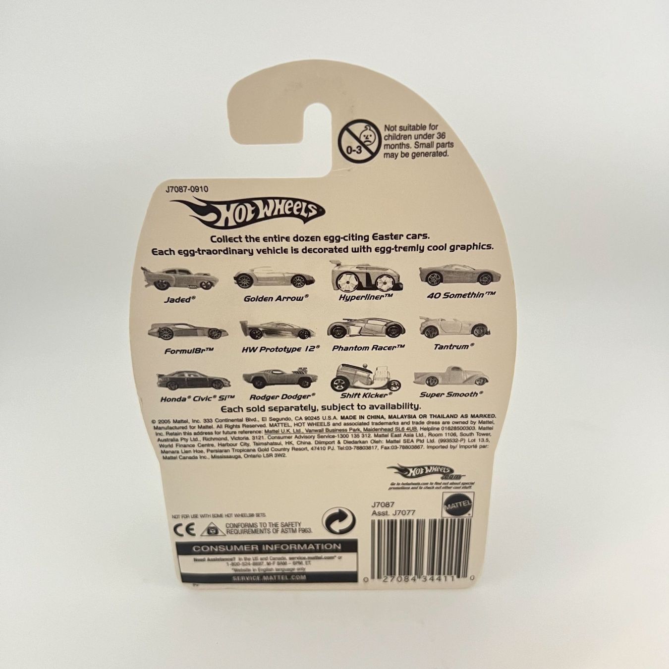 Hot Wheels Modellautos: HOT WHEELS Easter Egg-Clusives - Rodger Dodger - 2005 – Neu und originalverpackt aus Neuhausen von rraayy 3