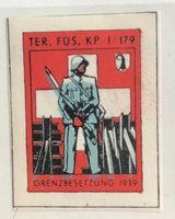 ABART MILITÄR BRIEFMARKE