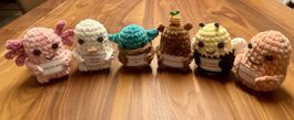 Gehäkelte Emotional Support Animals/Kuscheltiere handgemacht
