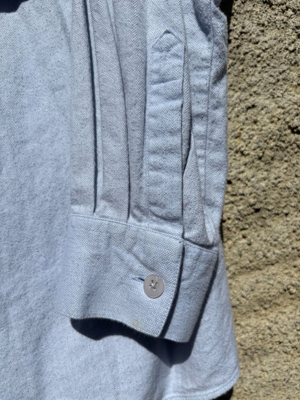Walbusch Camicie: WALBUSCH Flanell Herrenhemd Gr. 48 hellblau – Usato da Wittnau venduto da cel_j8w9 3