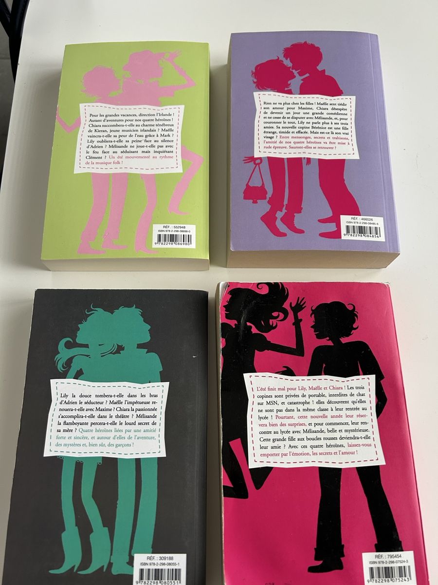 Libri: Roman "Le roman des filles" – Usato da Valeyres-Montagny venduto da oce_vq6g 1