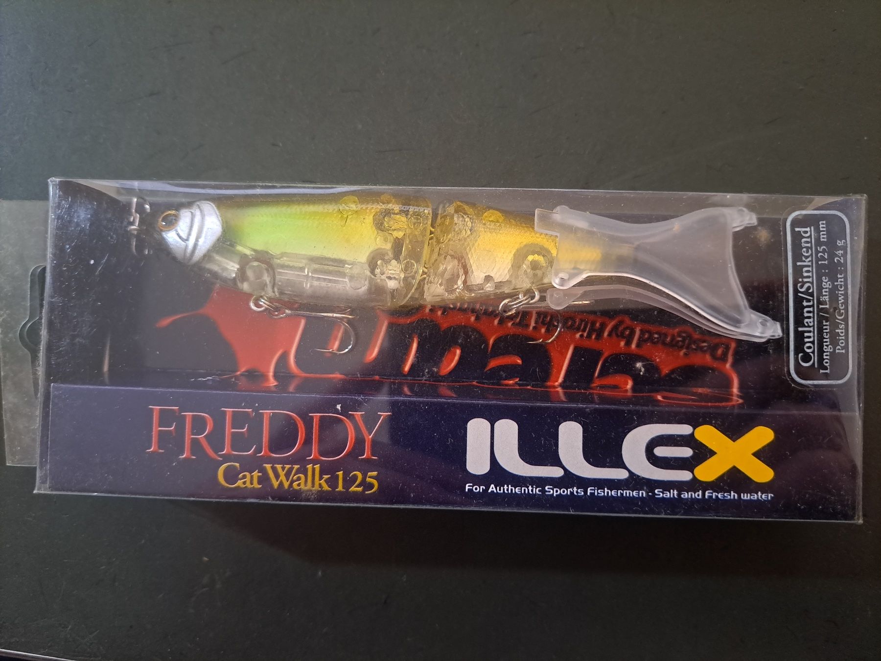 Esche: Illex Freddy Cat Walk 125 mm IP Ayu – Nuovo e nell'imballaggio originale da Fribourg venduto da versus702