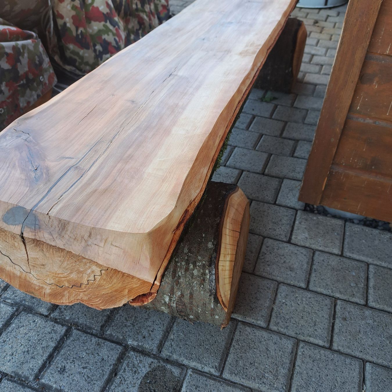 Bancs: Holzbank rustikal 155 cm lang – D'occasion à Benzenschwil par 007tinu 5