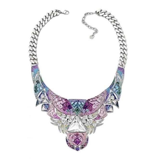 Swarovski Catenine: Swarovski Tangara Collier / Hochzeitsschmuck – Nuovo (secondo la descrizione) da Oberhof venduto da seventy-three