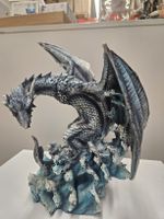 Rearing Blue Drache 35cm