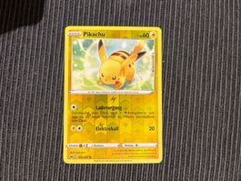 Pokemon Pikachu Reverse Holo Schwert Schild Near Mint