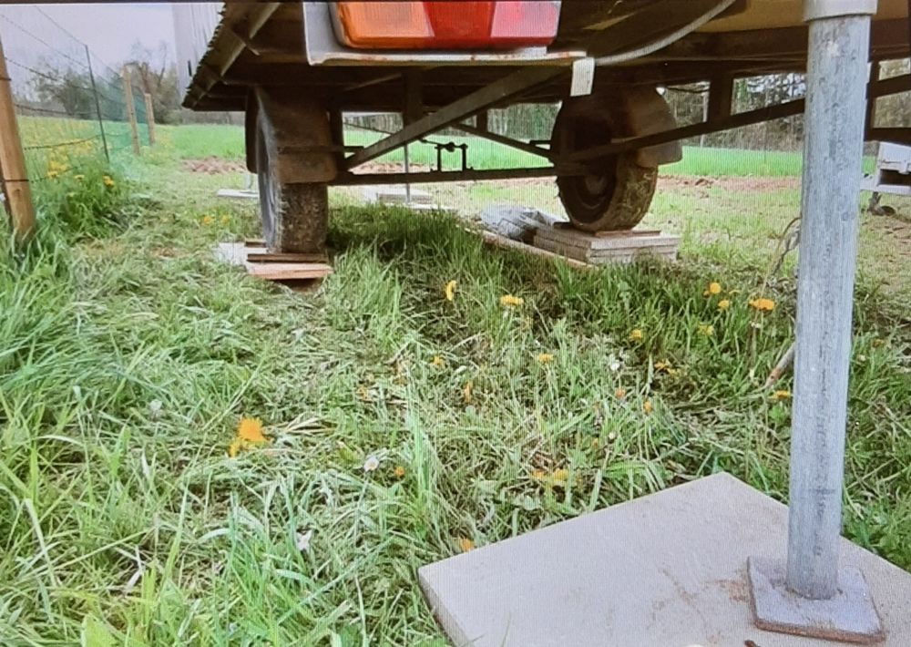 Bauwagen / mobiler Aufenthaltsraum auf Rädern (Gebraucht) in Hochdorf ...