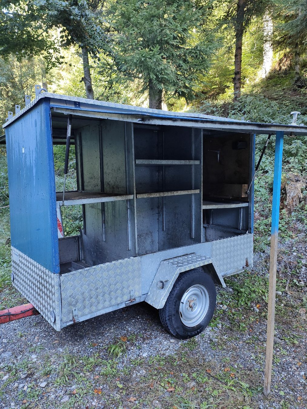 Niederberger Rimorchi: Niederberger Materialanhänger – Difettoso da Langnau i. E venduto da WRX98 6