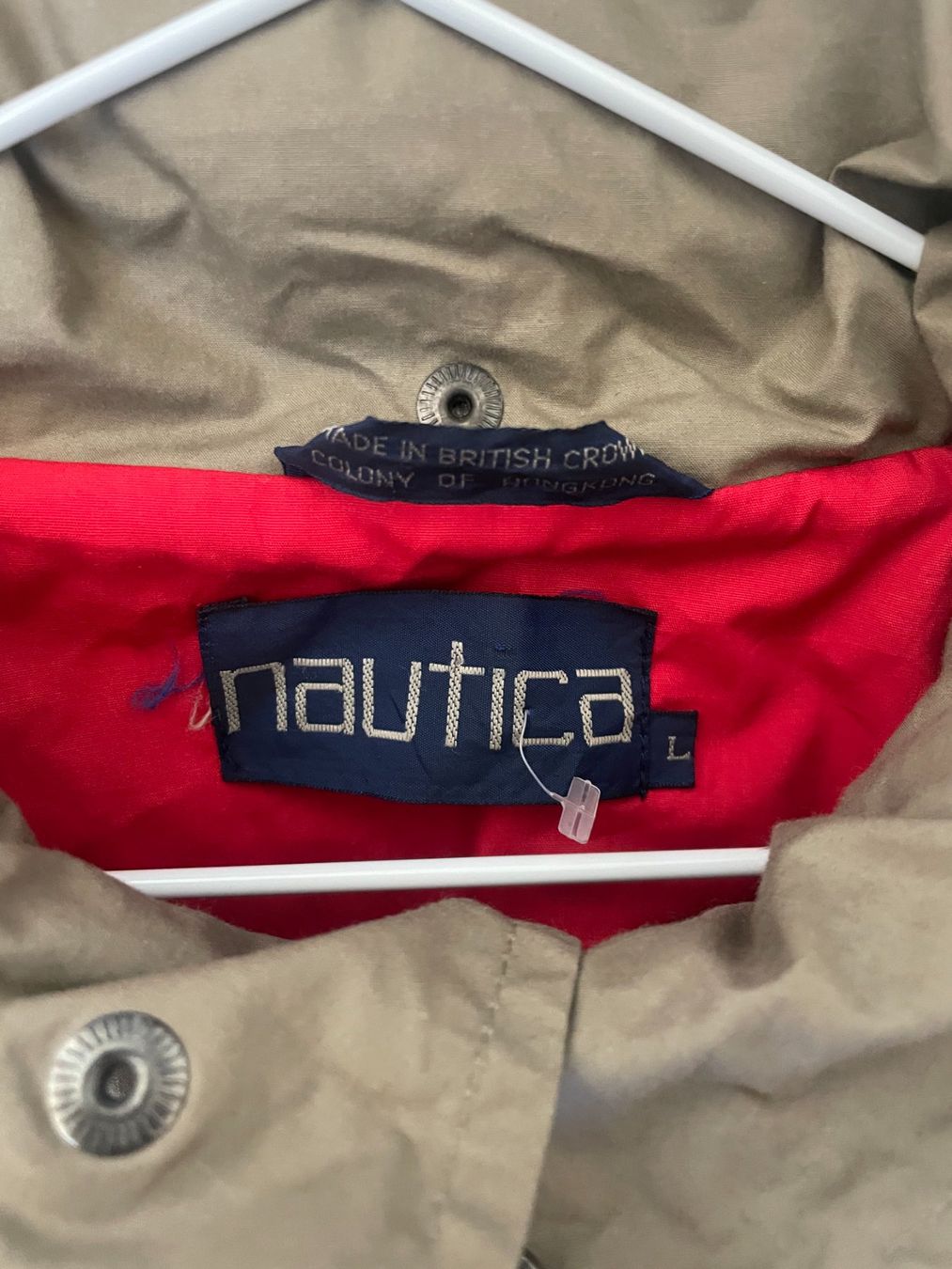 Giacche: Nautica Beige/Red Jacket L – Usato da Lausanne venduto da amaury.h 1
