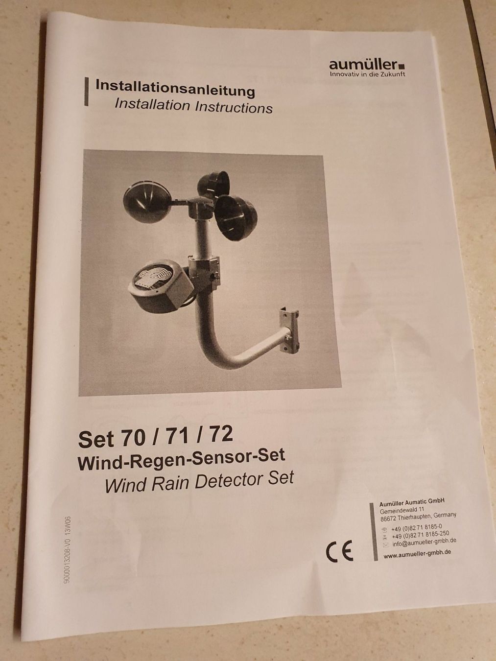 Altro per la casa: Aumüller Wind-/Regenautomatik – Nuovo e nell'imballaggio originale da Künten venduto da Rocchi71