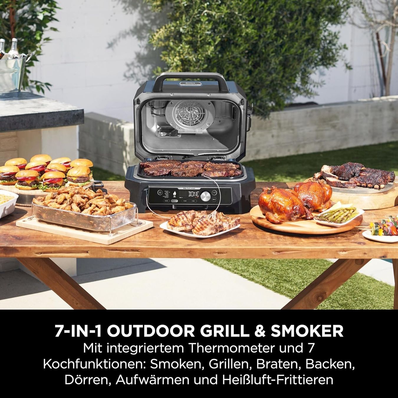 Forni per pizza: Ninja Woodfire Pro Connect XL OG901EU – Nuovo e nell'imballaggio originale da Bottighofen venduto da zaap 5